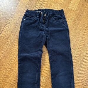 Navy blue - Crewcuts girls  - Toothpick - Baby Cord - Age 7 - Great condition